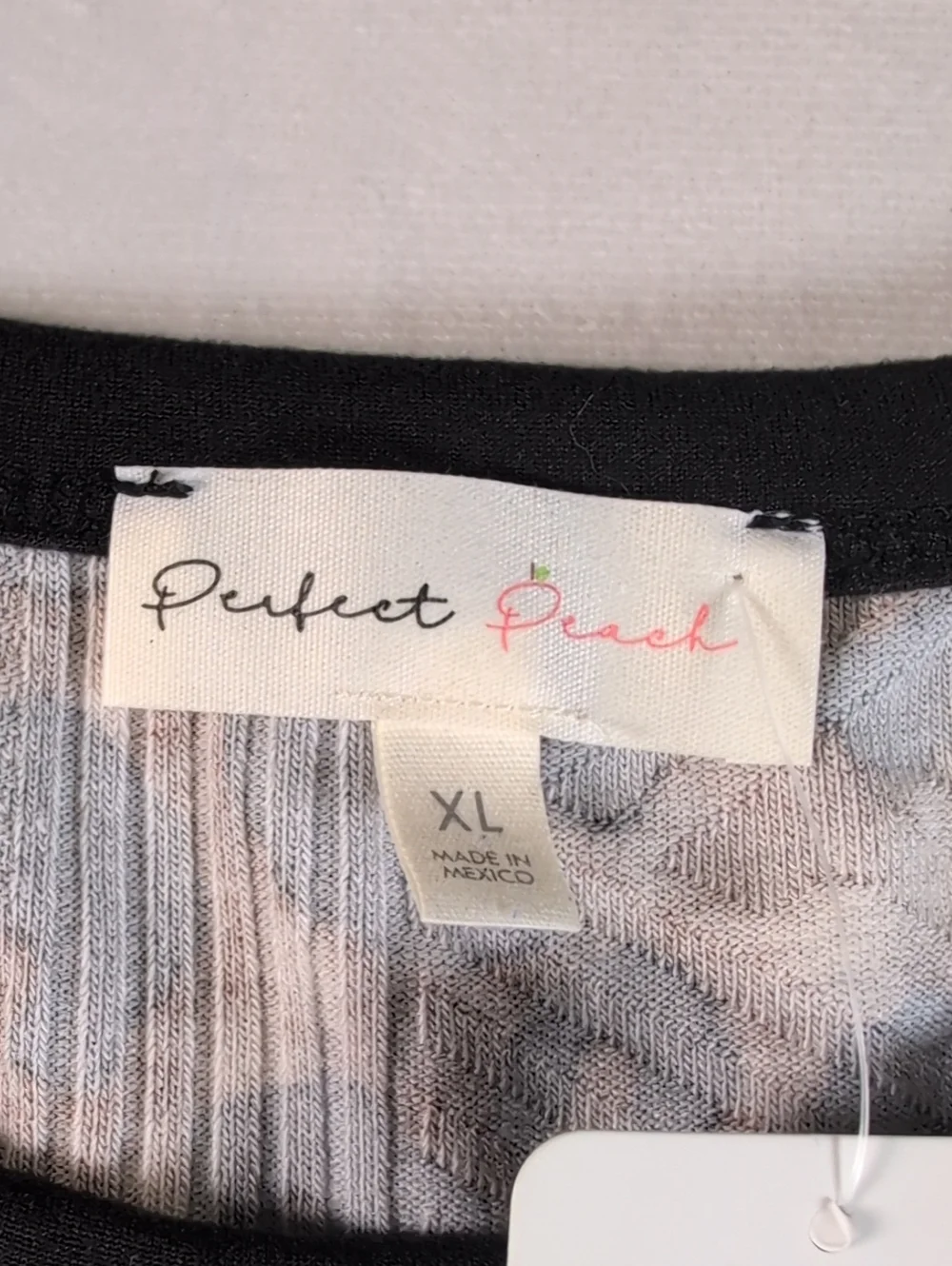 Perfect Peach Leopard Pocket Twist Tank Top Size XL